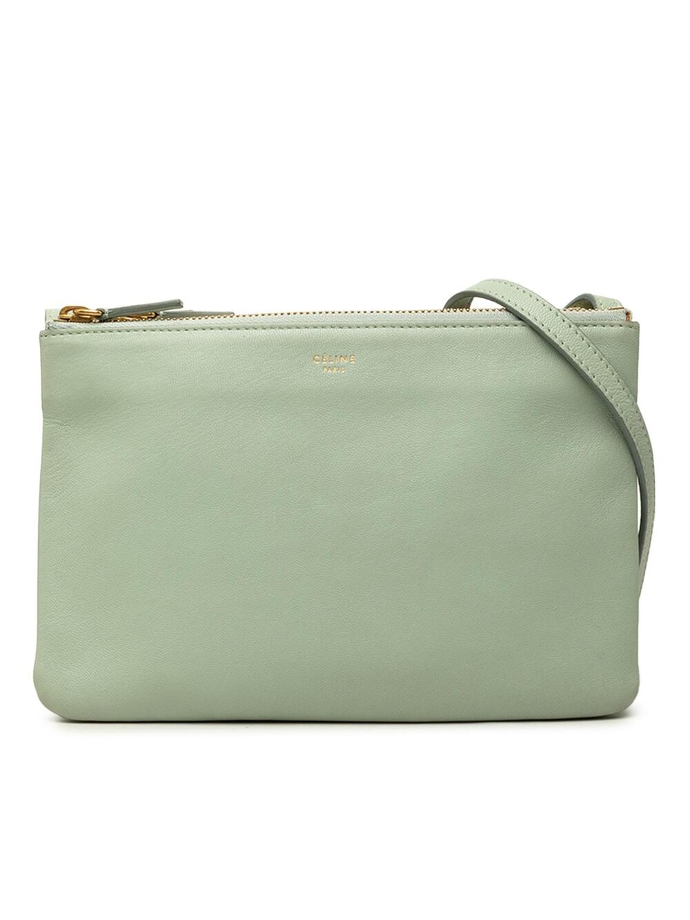 Celine Small Lambskin Trio Crossbody #344729C60B